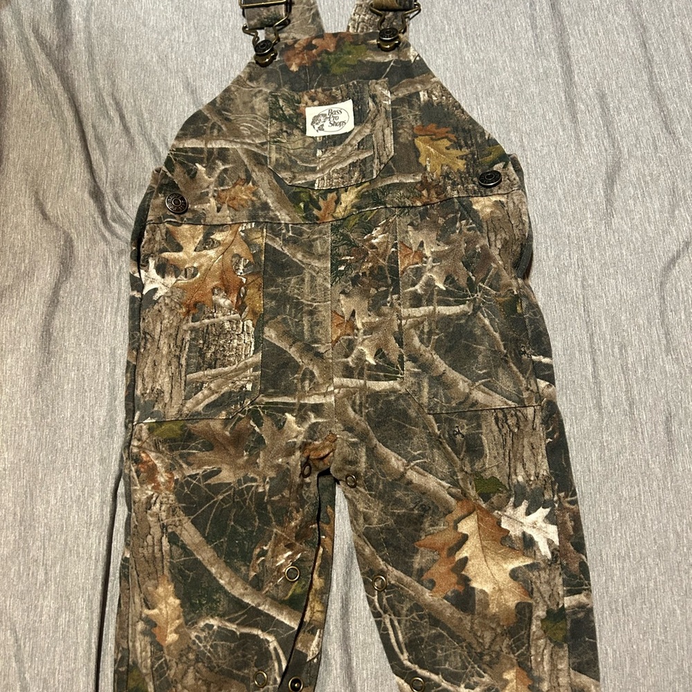 Bass Pro Shops Kids' Camouflage Overalls